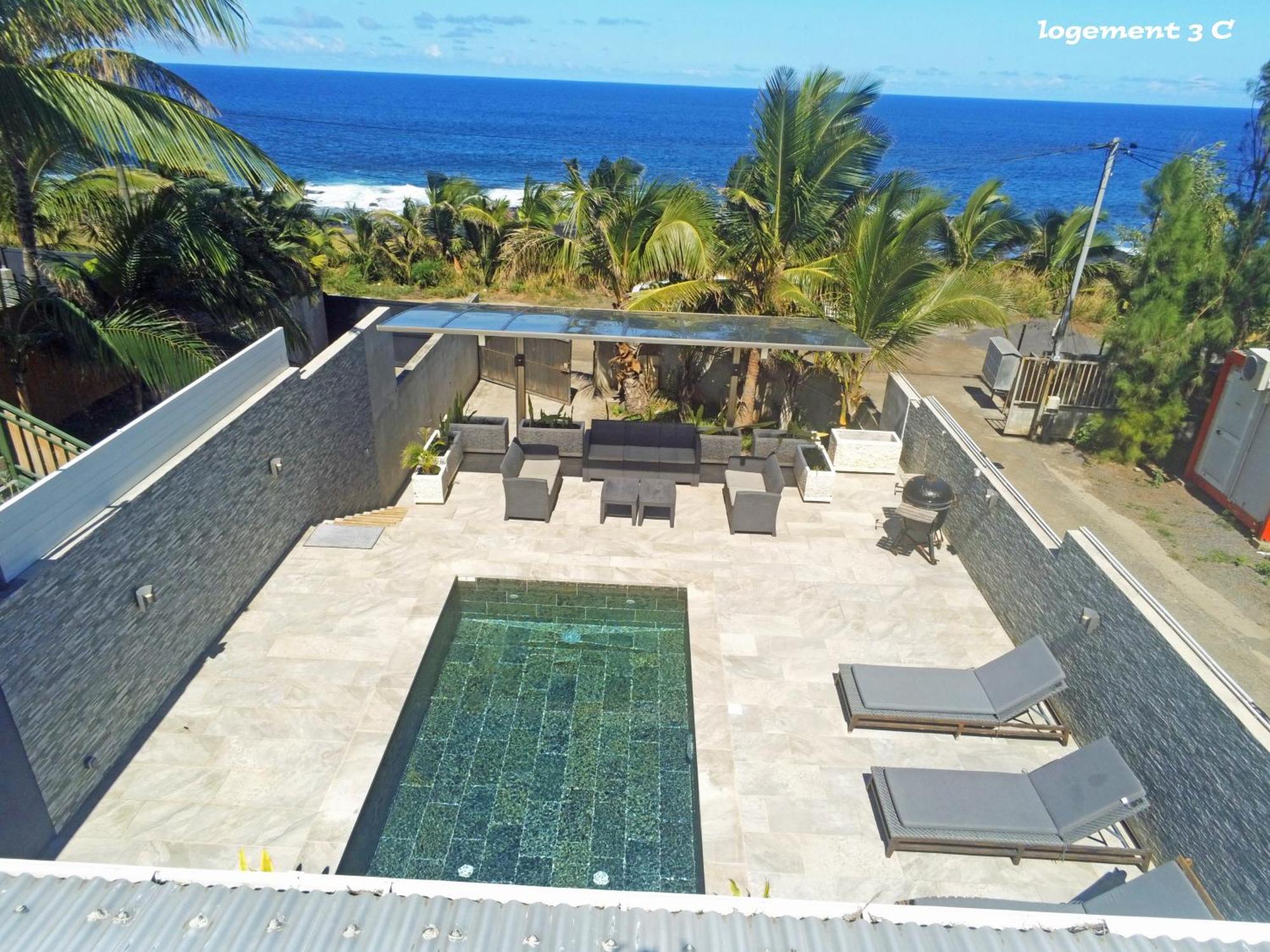 Loc974 Les Cocotiers Apartamento Saint-Leu Exterior foto
